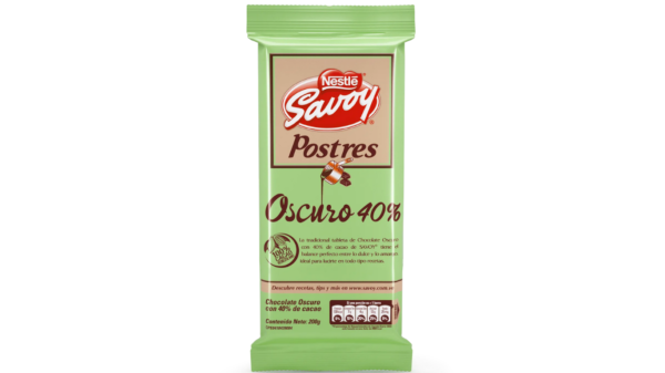 SAVOY POSTRE 40% - Individual